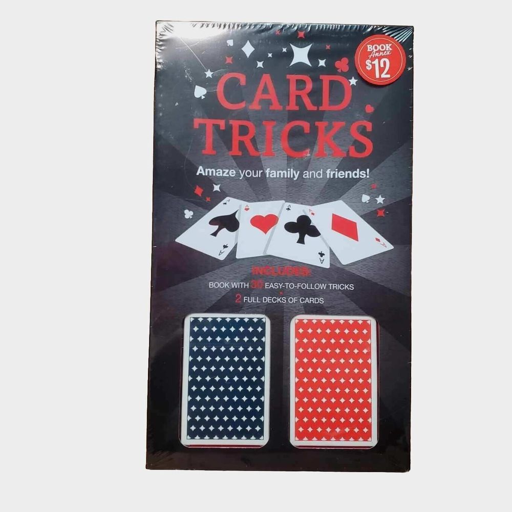 CARD TRICKS – Magic Kit – 30 Tricks!  Sterling Innovation
